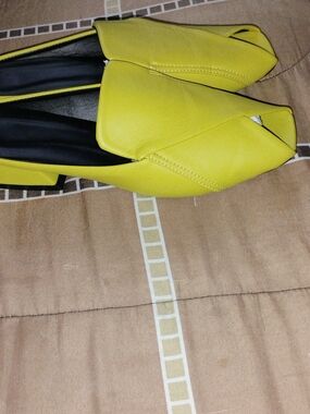 Women’s Yellow Slip-On Flats